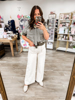 Load image into Gallery viewer, Olive Stripe Top
