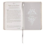 Load image into Gallery viewer, Devotional for Mr. &amp; Mrs. White Faux Leather
