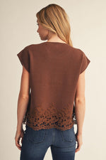 Load image into Gallery viewer, Copper Brown Sweater Top
