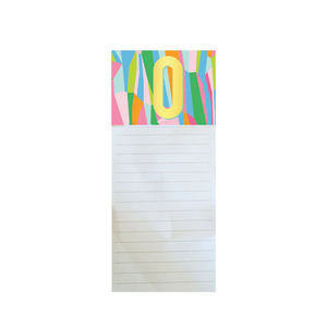 Magnetic Initial Notepad