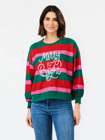 Load image into Gallery viewer, Merry and Bright Sweatshirt
