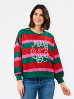 Load image into Gallery viewer, Merry and Bright Sweatshirt
