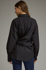Load image into Gallery viewer, Sawyer Side Tie Top (Black)
