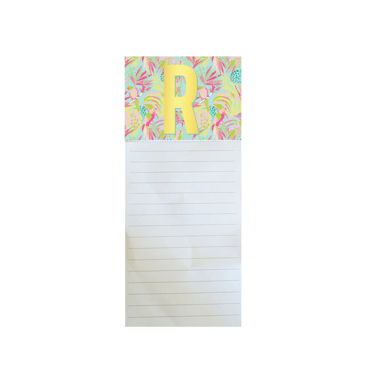 Magnetic Initial Notepad