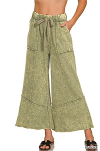 Best Selling Neely Flare Pants in Light Olive