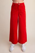 Load image into Gallery viewer, Sweetheart Red Corduroy Pants
