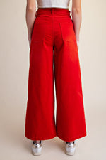 Load image into Gallery viewer, Sweetheart Red Corduroy Pants
