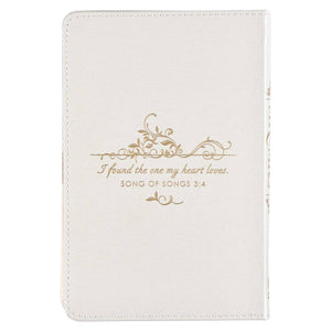 Devotional for Mr. & Mrs. White Faux Leather