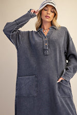 Load image into Gallery viewer, Ashley Mineral Washed Maxi Dress
