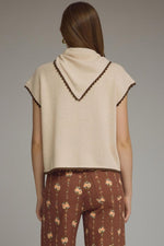 Load image into Gallery viewer, Oatmeal Top With Scarf
