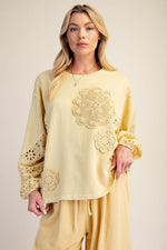 Load image into Gallery viewer, Ellen Crochet Top
