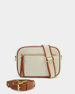Load image into Gallery viewer, Hallie Canvas Crossbody Bag
