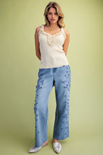 Load image into Gallery viewer, Tuscan Ruffle Sleeveless Top
