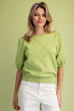 Load image into Gallery viewer, Matcha Dot Top
