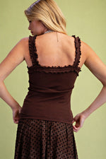 Load image into Gallery viewer, Brantley Rib Neck Tank
