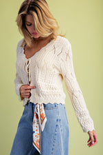 Load image into Gallery viewer, Ellie Ivory Cardigan
