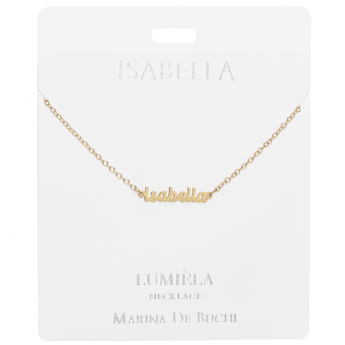 Lumiela Necklace A-L – The Southern Threader
