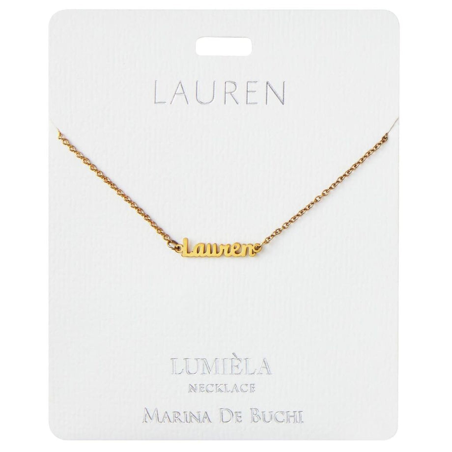 Lumiela Necklace A-L – The Southern Threader